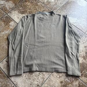 lacoste waffle knit thermal